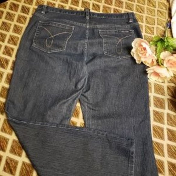 CALVIN KLEIN low rise baby boot cut 32/14 - Picture 4 of 7